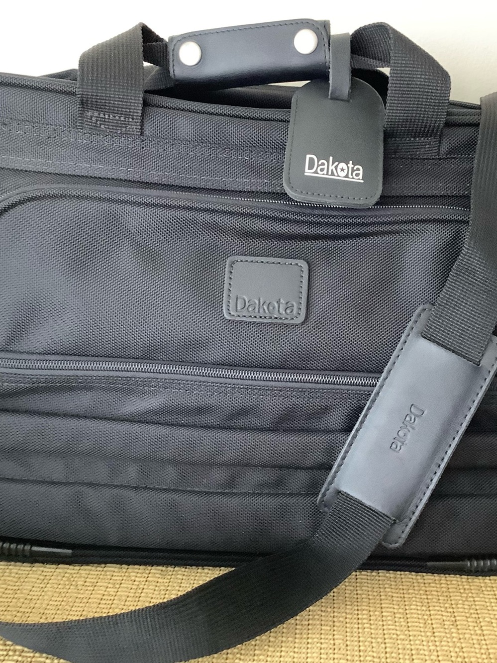 Men's Black Travel Carry on Bag. Ballistic Nylon. (By Tumi)